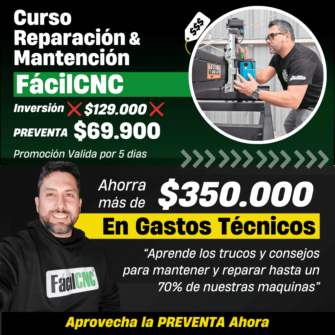 Preventa Curso Mantenimiento y Reparación FácilCNC